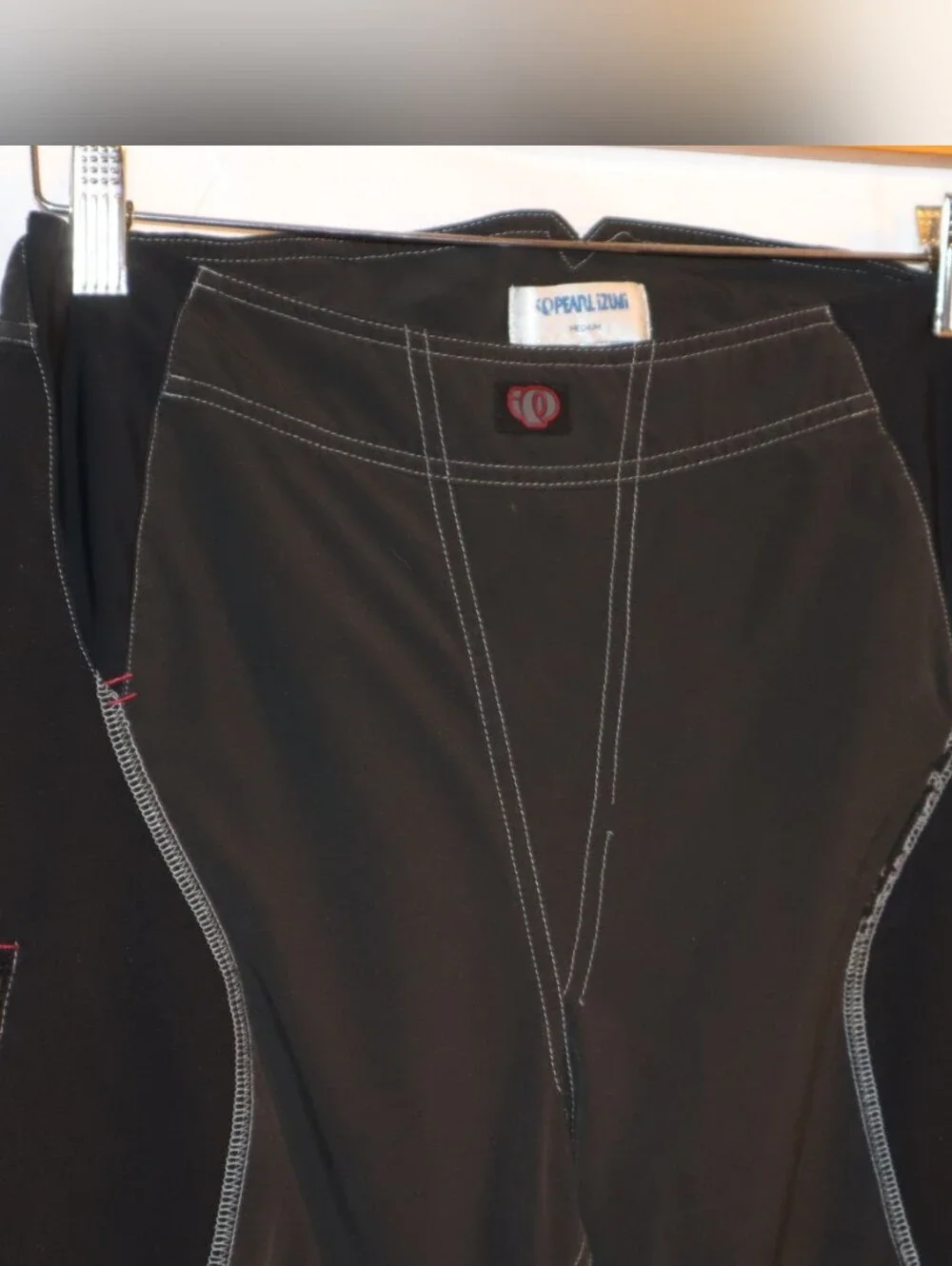 Pearl Izumi Shorts Cycling Mountain Bike Mens M  Non-Padded Black Grey‎ Nylon